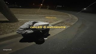 rkomi chiello  cancelli di mezzanotte sped up [upl. by Nibuz]