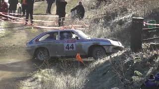 Ben Jemison  Dean Kellett Vauxhall Chevette HSR Roger Albert Clark Rally 2023 [upl. by Enitsrik]