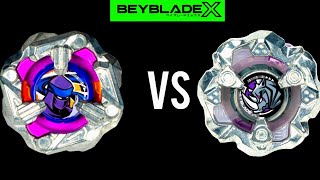 KNIFE SHINOBI 460F vs HORN RHINO 380S  BEYBLADE X BATTLE [upl. by Joanie]