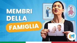 La mia famiglia  Impara lItalia Lezione 13 Livello A2  Lezioni di lingua italiana [upl. by Sverre763]