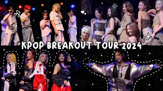 VLOG FIRST KPOP BREAKOUT TOUR IN TORONTO 2024 TRENDZ ICHILLIN’ CRAXY UCHAE  Lex and Kris [upl. by Notserp82]