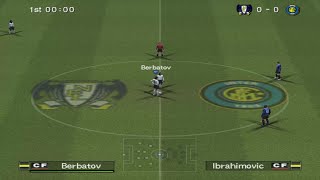 Pro Evolution Soccer 6  North East London  Inter  Top Player [upl. by Griffie684]