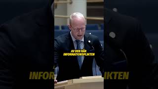 Sverige behöver en informationsplikt – Ludvig Aspling [upl. by Karalynn]