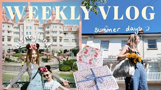 summer days celebrations and disneyland paris  WEEKLY VLOG [upl. by Tasia]