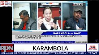 KARAMBOLA SA DWIZ  MARCH 6 2023 [upl. by Ondine]