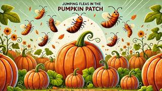 Jumping Fleas in the Pumpkin Patch  Fun Kids Song [upl. by Cassella]