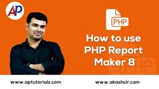 How to use PHP Report Maker [upl. by Gower345]