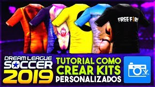 COMO CREAR KITS PARA DREAM LEAGUE SOCCER ■ TUTORIAL [upl. by Nessaj672]