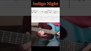 Play Taminos Indigo Night  Easy Guitar TAB [upl. by Eidnac418]