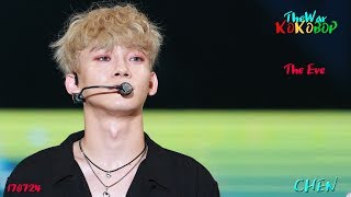 170724 울산 썸머 페스티벌 엑소 EXO  전야The Eve 첸 CHEN 직캠 [upl. by Rubel6]