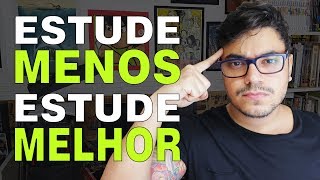 5 Dicas Para Estudar Menos e Melhor [upl. by Staw206]