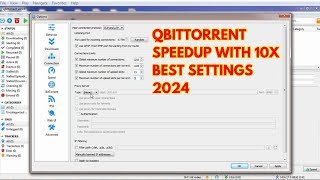 qBittorrent Speedup with 10X Best Settings 2024 Speed up your downloads how to faster qbittorrent [upl. by Nylednarb]