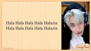 ATEEZ HALAZIA EASY LYRICS [upl. by Nilpik]