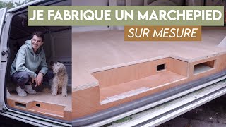 9 MARCHEPIED SUR MESURE et AÉRATION BASSE pour VASP  Fourgon Van Aménagé VW Transporter T5 T6 [upl. by Yks]