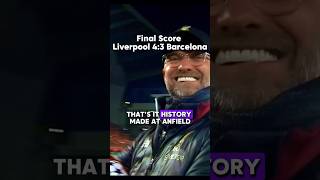 Liverpool vs Barcelona 40 2019 Epic Comeback shorts [upl. by Nlocnil145]