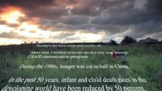 Global Poverty The Good News [upl. by Rogerg]