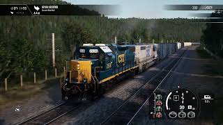 CSX Q353 Manifest Willard to Cumberland  Train Sim World 4 [upl. by Odragde]