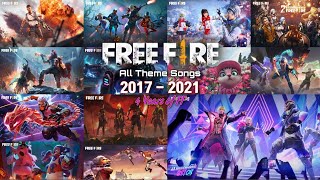 Free Fire All Theme Songs 2017  2021  OB29   Old to New Theme  HD [upl. by Littell746]