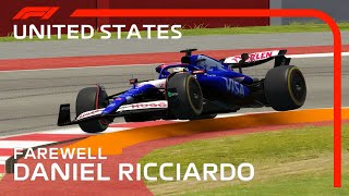 Thank You Daniel Ricciardo  2024 United States Grand Prix  Assetto Corsa [upl. by Yremogtnom]