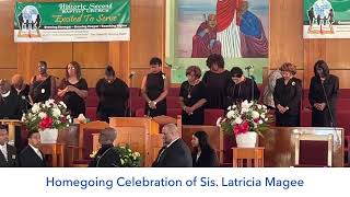 Homegoing Celebration of Sis Latricia Magee [upl. by Laram]