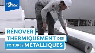 Comment faire la rénovation thermique des toitures métalliques  La solution  Stisoltoit® Bac [upl. by Burd]