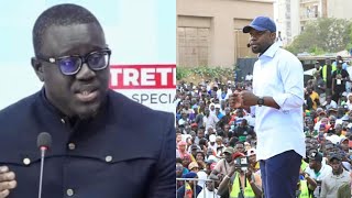 Tahirou sarr répond sévèrement Ousmane Sonko après sa position sur le nationalisme [upl. by Acirre]