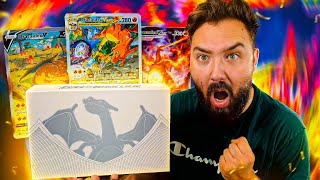 ULTIME OUVERTURE DU COFFRET DRACAUFEU ULTRA PREMIUM FR   Coffret Pokemon de lannée [upl. by Ihcas]