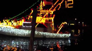 Madeira Beach FL Holiday Boat Parade [upl. by Walden494]