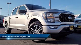 2023 Ford F150 XL SuperCrew Sacramento Roseville Elk Grove Folsom Stockton [upl. by Terb]