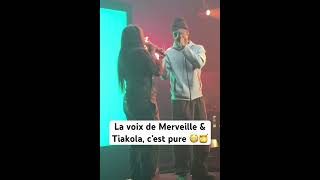 La voix de Merveille amp Tiakola c’est pure 😳🍯 [upl. by Ardnos]