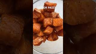 Air fryer Salmon Bites food foodrecipe viralvideo americanfoods recipedinnerideas [upl. by Els]