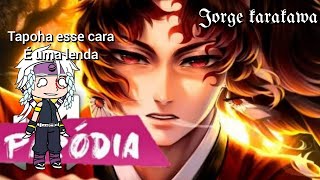 Demon Slayer react rap do yorichi mas ele usa a outra espada do CastorGuerreiro [upl. by Kaslik]