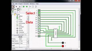 8 to 1 Multiplexer [upl. by Nelaf]