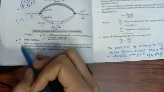 unit 4 Seebeck effect Thomson effect peltier effect and joule effect [upl. by Tullus816]