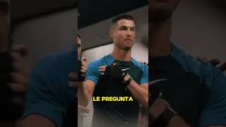 A Ronaldo le gusta la esposa de Messi 😱 ronaldo shorts [upl. by Cornish]