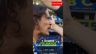 Cavani se Cruzó con el árbitro Ramírez al final del partido “tienen que aplicar los mismos criterios [upl. by Nevla358]