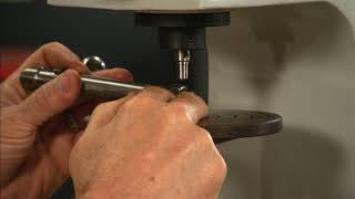 How to Use A Rockwell Hardness Tester to Test the Hardness of a Mauser Rifle  MidwayUSA Gunsmithing [upl. by Naitsabes]