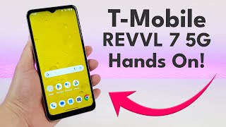 TMobile Revvl 7 5G  Hands On amp First Impressions [upl. by Hamrnand764]