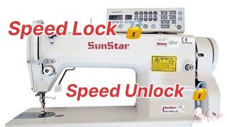 sunstar km 250al speed lock speed unlock sunstarspeedlock [upl. by Tigges]