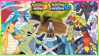 Pokemon Sun amp Moon  How To Get All Fully Evolved PseudoLegendary Pokemon [upl. by Eceirehs]