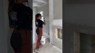 Coating FEP corner bead 🔥👌🏻 drywall trimtex blaklader taping diy [upl. by Seen]