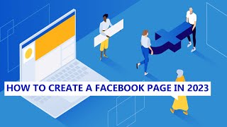 how to create a facebook page in 2023 [upl. by Atteinotna28]