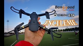 Cebimizden Küçük Eachine E58 Drone İnceleme [upl. by Alliuqet875]