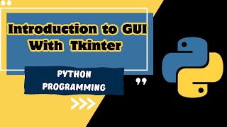 Tkinter Part  1  Introduction to GUI with Tkinter in python MUST WATCH [upl. by Rothberg]