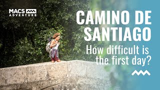 How Difficult is the First Day on the Camino [upl. by Burkley689]