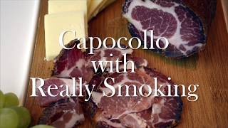 Capicola capocollo or copa aged pork neck with Really Smoking [upl. by Asirrom]