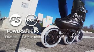 Powerslide R6 Marathon  Rolling Review [upl. by Margreta]