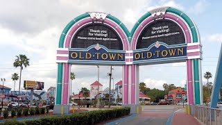 Old Town Kissimmee Florida Complete Walkthrough in 4K · US Highway 192 [upl. by Aneri564]