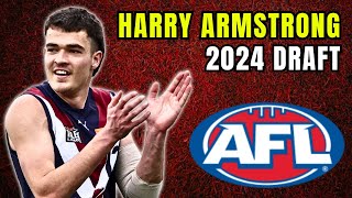 Harry Armstrong Focus  2024 AFL Draft [upl. by Airitak]