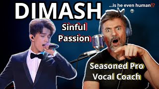 Seasoned Pro Vocal Coach Reacts Dimash Kudaibergen ‘Sinful Passion’ [upl. by Newby610]